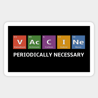Pro Vaccination Elements of the Periodic Table Magnet
